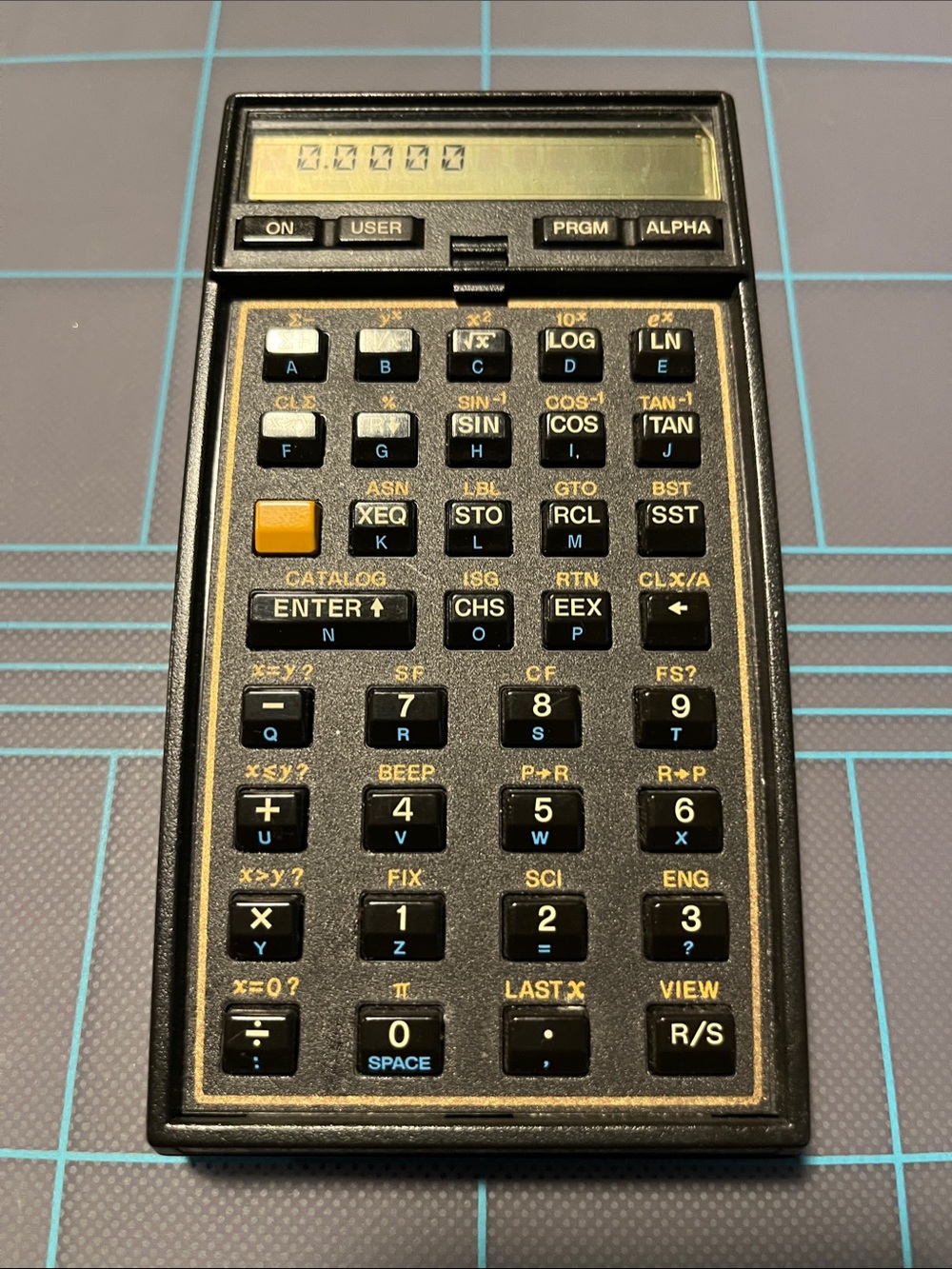 HP 41CV Vintage (1981) Black Scientific Calculator